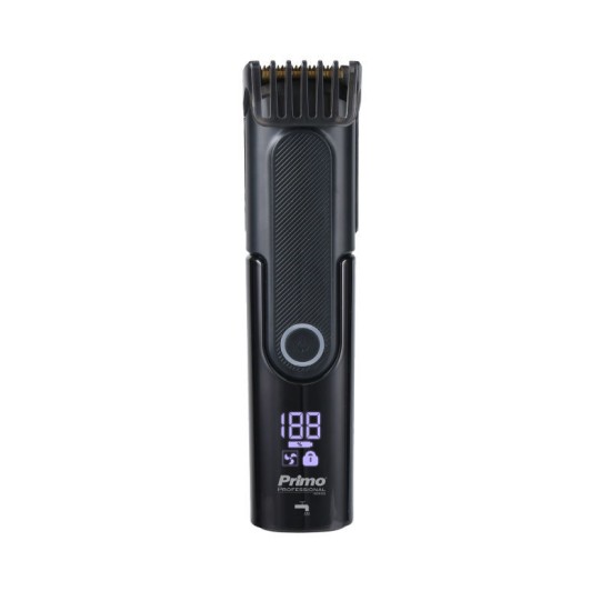 Κουρευτική μηχανή PRΗΤ-40569 PRIMO Επαναφ 100Μ IPX7 Digital 3σε1 Μαύρη