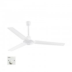 Ανεμιστήρας Οροφής PRCF-80637 Primo 56'' 140εκ. Βιομηχ/κός 3 Φτερά Λευκός
