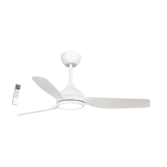 Ανεμιστήρας Οροφής PRCF-80727 PRIMO 52'' 132εκ. Με Τηλεχειριστήριο 1 Φως LED 3Φτερά IP66 με WiFi Λευκός