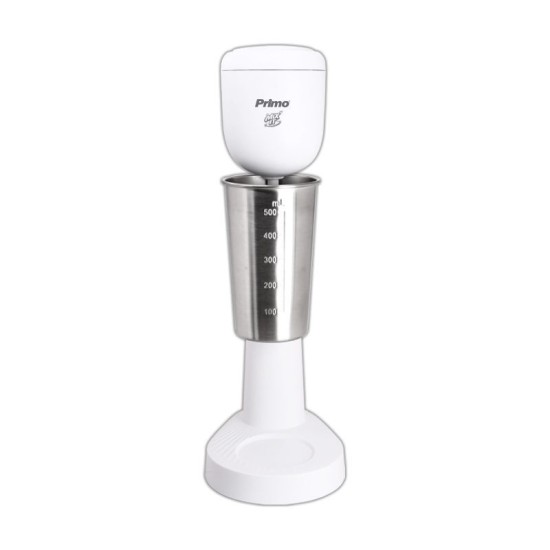 Φραπιέρα PRCM-40551 Primo 120W Ανοξείδωτο ποτήρι Λευκή