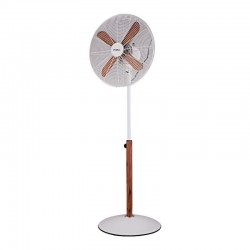 Ανεμιστήρας Ορθοστάτης PRSF-80620 Primo 16'' 40εκ. Λευκός - Ξύλο