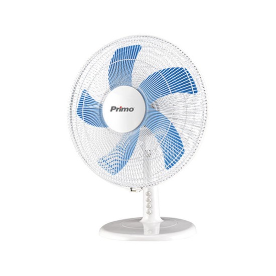 Ανεμιστήρας Επιτραπέζιος PRTF-80445 Primo 16'' 40εκ. Λευκός-Μπλε