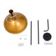 GLOBOSTAR® KATIE 00538 Μοντέρνο Φωτιστικό Οροφής με Ντουί 1 x E27 AC 220-240V IP20 - Μαύρο & Χρυσό - Μ30 x Π30 x Υ120cm GLOBOSTAR® KATIE 00538 Μοντέρνο Φωτιστικό Οροφής με Ντουί 1 x E27 AC 220-240V IP20 - Μαύρο & Χρυσό - Μ30 x Π30 x Υ120cm