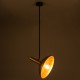 GLOBOSTAR® KATIE 00538 Μοντέρνο Φωτιστικό Οροφής με Ντουί 1 x E27 AC 220-240V IP20 - Μαύρο & Χρυσό - Μ30 x Π30 x Υ120cm GLOBOSTAR® KATIE 00538 Μοντέρνο Φωτιστικό Οροφής με Ντουί 1 x E27 AC 220-240V IP20 - Μαύρο & Χρυσό - Μ30 x Π30 x Υ120cm
