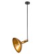 GLOBOSTAR® KATIE 00538 Μοντέρνο Φωτιστικό Οροφής με Ντουί 1 x E27 AC 220-240V IP20 - Μαύρο & Χρυσό - Μ30 x Π30 x Υ120cm GLOBOSTAR® KATIE 00538 Μοντέρνο Φωτιστικό Οροφής με Ντουί 1 x E27 AC 220-240V IP20 - Μαύρο & Χρυσό - Μ30 x Π30 x Υ120cm
