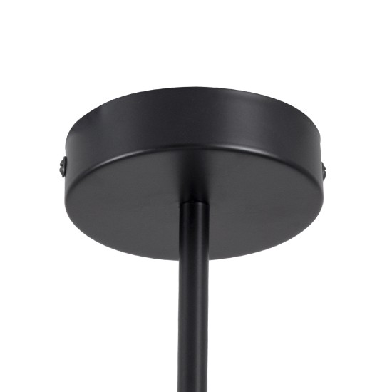 GLOBOSTAR® KATIE 00538 Μοντέρνο Φωτιστικό Οροφής με Ντουί 1 x E27 AC 220-240V IP20 - Μαύρο & Χρυσό - Μ30 x Π30 x Υ120cm GLOBOSTAR® KATIE 00538 Μοντέρνο Φωτιστικό Οροφής με Ντουί 1 x E27 AC 220-240V IP20 - Μαύρο & Χρυσό - Μ30 x Π30 x Υ120cm