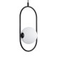 GLOBOSTAR® HAMBURG 00589 Μοντέρνο Κρεμαστό Φωτιστικό Οροφής με Ντουί 1 x G9 AC 220-240V IP20 - Μαύρο & Λευκό - Μ20 x Π15 x Υ40cm GLOBOSTAR® HAMBURG 00589 Μοντέρνο Κρεμαστό Φωτιστικό Οροφής με Ντουί 1 x G9 AC 220-240V IP20 - Μαύρο & Λευκό - Μ20 x Π15 x Υ40cm
