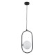 GLOBOSTAR® HAMBURG 00589 Μοντέρνο Κρεμαστό Φωτιστικό Οροφής με Ντουί 1 x G9 AC 220-240V IP20 - Μαύρο & Λευκό - Μ20 x Π15 x Υ40cm GLOBOSTAR® HAMBURG 00589 Μοντέρνο Κρεμαστό Φωτιστικό Οροφής με Ντουί 1 x G9 AC 220-240V IP20 - Μαύρο & Λευκό - Μ20 x Π15 x Υ40cm