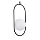 GLOBOSTAR® HAMBURG 00589 Μοντέρνο Κρεμαστό Φωτιστικό Οροφής με Ντουί 1 x G9 AC 220-240V IP20 - Μαύρο & Λευκό - Μ20 x Π15 x Υ40cm GLOBOSTAR® HAMBURG 00589 Μοντέρνο Κρεμαστό Φωτιστικό Οροφής με Ντουί 1 x G9 AC 220-240V IP20 - Μαύρο & Λευκό - Μ20 x Π15 x Υ40cm