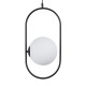 GLOBOSTAR® HAMBURG 00591 Μοντέρνο Κρεμαστό Φωτιστικό Οροφής με Ντουί 1 x E14 AC 220-240V IP20 - Μαύρο & Λευκό - Μ25 x Π20 x Υ50cm GLOBOSTAR® HAMBURG 00591 Μοντέρνο Κρεμαστό Φωτιστικό Οροφής με Ντουί 1 x E14 AC 220-240V IP20 - Μαύρο & Λευκό - Μ25 x Π20 x Υ50cm