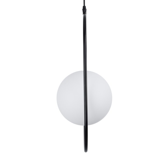 GLOBOSTAR® HAMBURG 00591 Μοντέρνο Κρεμαστό Φωτιστικό Οροφής με Ντουί 1 x E14 AC 220-240V IP20 - Μαύρο & Λευκό - Μ25 x Π20 x Υ50cm GLOBOSTAR® HAMBURG 00591 Μοντέρνο Κρεμαστό Φωτιστικό Οροφής με Ντουί 1 x E14 AC 220-240V IP20 - Μαύρο & Λευκό - Μ25 x Π20 x Υ50cm