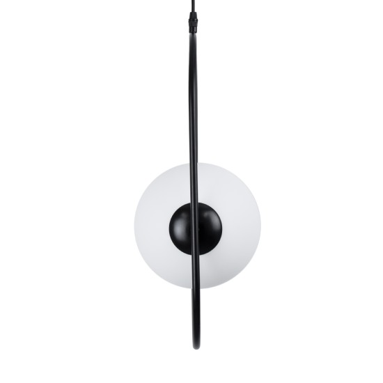 GLOBOSTAR® HAMBURG 00591 Μοντέρνο Κρεμαστό Φωτιστικό Οροφής με Ντουί 1 x E14 AC 220-240V IP20 - Μαύρο & Λευκό - Μ25 x Π20 x Υ50cm GLOBOSTAR® HAMBURG 00591 Μοντέρνο Κρεμαστό Φωτιστικό Οροφής με Ντουί 1 x E14 AC 220-240V IP20 - Μαύρο & Λευκό - Μ25 x Π20 x Υ50cm