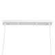 GLOBOSTAR® TRIANGLE 00612 Μοντέρνο Κρεμαστό Φωτιστικό Οροφής με Ντουί 2 x E27 AC 220-240V IP20 - Λευκό - Μ60 x Π22 x Y130cm GLOBOSTAR® TRIANGLE 00612 Μοντέρνο Κρεμαστό Φωτιστικό Οροφής με Ντουί 2 x E27 AC 220-240V IP20 - Λευκό - Μ60 x Π22 x Y130cm