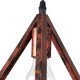 GLOBOSTAR® TRIANGLE 00618 Μοντέρνο Κρεμαστό Φωτιστικό Οροφής με Ντουί 3 x E27 AC 220-240V IP20 - Χάλκινο - Μ49 x Π49 x Y130cm GLOBOSTAR® TRIANGLE 00618 Μοντέρνο Κρεμαστό Φωτιστικό Οροφής με Ντουί 3 x E27 AC 220-240V IP20 - Χάλκινο - Μ49 x Π49 x Y130cm