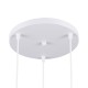 GLOBOSTAR® DILLON 00627 Μοντέρνο Κρεμαστό Φωτιστικό Οροφής με Ντουί 3 x E27 AC 220-240V IP20 - Λευκό & Μπεζ - Μ26 x Π26 x Υ130cm GLOBOSTAR® DILLON 00627 Μοντέρνο Κρεμαστό Φωτιστικό Οροφής με Ντουί 3 x E27 AC 220-240V IP20 - Λευκό & Μπεζ - Μ26 x Π26 x Υ130cm