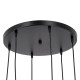 GLOBOSTAR® DILLON 00628 Μοντέρνο Κρεμαστό Φωτιστικό Οροφής με Ντουί 6 x E27 AC 220-240V IP20 - Μαύρο & Μπεζ - Μ52 x Π52 x Y130cm GLOBOSTAR® DILLON 00628 Μοντέρνο Κρεμαστό Φωτιστικό Οροφής με Ντουί 6 x E27 AC 220-240V IP20 - Μαύρο & Μπεζ - Μ52 x Π52 x Y130cm