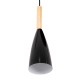 GLOBOSTAR® DILLON 00630 Μοντέρνο Κρεμαστό Φωτιστικό Οροφής με Ντουί 3 x E27 AC 220-240V IP20 - Μαύρο & Μπεζ - Μ54 x Π14 x Υ130cm GLOBOSTAR® DILLON 00630 Μοντέρνο Κρεμαστό Φωτιστικό Οροφής με Ντουί 3 x E27 AC 220-240V IP20 - Μαύρο & Μπεζ - Μ54 x Π14 x Υ130cm