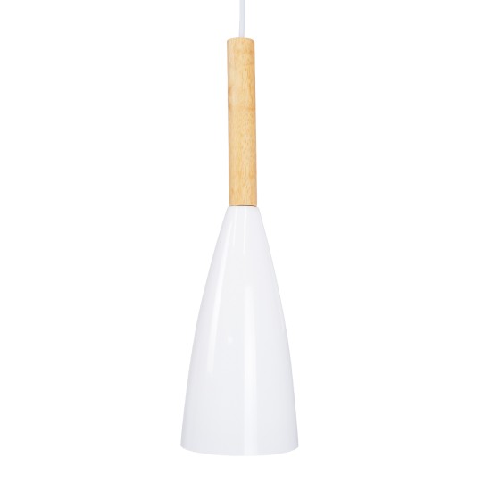 GLOBOSTAR® DILLON 00631 Μοντέρνο Κρεμαστό Φωτιστικό Οροφής με Ντουί 3 x E27 AC 220-240V IP20 - Λευκό & Μπεζ - Μ54 x Π14 x Υ130cm GLOBOSTAR® DILLON 00631 Μοντέρνο Κρεμαστό Φωτιστικό Οροφής με Ντουί 3 x E27 AC 220-240V IP20 - Λευκό & Μπεζ - Μ54 x Π14 x Υ130cm