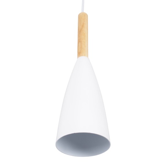 GLOBOSTAR® DILLON 00631 Μοντέρνο Κρεμαστό Φωτιστικό Οροφής με Ντουί 3 x E27 AC 220-240V IP20 - Λευκό & Μπεζ - Μ54 x Π14 x Υ130cm GLOBOSTAR® DILLON 00631 Μοντέρνο Κρεμαστό Φωτιστικό Οροφής με Ντουί 3 x E27 AC 220-240V IP20 - Λευκό & Μπεζ - Μ54 x Π14 x Υ130cm