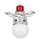 GLOBOSTAR® ZEBRA 00639 Παιδικό Κρεμαστό Φωτιστικό Οροφής με Ντουί 1 x E27 AC 220-240V IP20 - Πολύχρωμο - Μ19 x Π10.5 x Υ13.5cm GLOBOSTAR® ZEBRA 00639 Παιδικό Κρεμαστό Φωτιστικό Οροφής με Ντουί 1 x E27 AC 220-240V IP20 - Πολύχρωμο - Μ19 x Π10.5 x Υ13.5cm