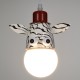 GLOBOSTAR® ZEBRA 00639 Παιδικό Κρεμαστό Φωτιστικό Οροφής με Ντουί 1 x E27 AC 220-240V IP20 - Πολύχρωμο - Μ19 x Π10.5 x Υ13.5cm GLOBOSTAR® ZEBRA 00639 Παιδικό Κρεμαστό Φωτιστικό Οροφής με Ντουί 1 x E27 AC 220-240V IP20 - Πολύχρωμο - Μ19 x Π10.5 x Υ13.5cm