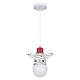GLOBOSTAR® ZEBRA 00639 Παιδικό Κρεμαστό Φωτιστικό Οροφής με Ντουί 1 x E27 AC 220-240V IP20 - Πολύχρωμο - Μ19 x Π10.5 x Υ13.5cm GLOBOSTAR® ZEBRA 00639 Παιδικό Κρεμαστό Φωτιστικό Οροφής με Ντουί 1 x E27 AC 220-240V IP20 - Πολύχρωμο - Μ19 x Π10.5 x Υ13.5cm