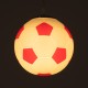 GLOBOSTAR® FOOTBALL 00642 Παιδικό Κρεμαστό Φωτιστικό Οροφής με Ντουί 1 x E27 AC 220-240V IP20 - Λευκό & Κόκκινο - Μ15 x Π15 x Y18cm GLOBOSTAR® FOOTBALL 00642 Παιδικό Κρεμαστό Φωτιστικό Οροφής με Ντουί 1 x E27 AC 220-240V IP20 - Λευκό & Κόκκινο - Μ15 x Π15 x Y18cm