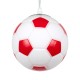 GLOBOSTAR® FOOTBALL 00642 Παιδικό Κρεμαστό Φωτιστικό Οροφής με Ντουί 1 x E27 AC 220-240V IP20 - Λευκό & Κόκκινο - Μ15 x Π15 x Y18cm GLOBOSTAR® FOOTBALL 00642 Παιδικό Κρεμαστό Φωτιστικό Οροφής με Ντουί 1 x E27 AC 220-240V IP20 - Λευκό & Κόκκινο - Μ15 x Π15 x Y18cm