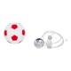 GLOBOSTAR® FOOTBALL 00642 Παιδικό Κρεμαστό Φωτιστικό Οροφής με Ντουί 1 x E27 AC 220-240V IP20 - Λευκό & Κόκκινο - Μ15 x Π15 x Y18cm GLOBOSTAR® FOOTBALL 00642 Παιδικό Κρεμαστό Φωτιστικό Οροφής με Ντουί 1 x E27 AC 220-240V IP20 - Λευκό & Κόκκινο - Μ15 x Π15 x Y18cm