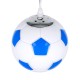 GLOBOSTAR® FOOTBALL 00644 Παιδικό Κρεμαστό Φωτιστικό Οροφής με Ντουί 1 x E27 AC 220-240V IP20 - Λευκό & Μπλε - Μ15 x Π15 x Y18cm GLOBOSTAR® FOOTBALL 00644 Παιδικό Κρεμαστό Φωτιστικό Οροφής με Ντουί 1 x E27 AC 220-240V IP20 - Λευκό & Μπλε - Μ15 x Π15 x Y18cm