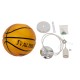 GLOBOSTAR® SPALDING NBA 00645 Παιδικό Κρεμαστό Φωτιστικό Οροφής με Ντουί 1 x E27 AC 220-240V IP20 - Πορτοκαλί & Μαύρο - Μ18 x Π18 x Υ18cm GLOBOSTAR® SPALDING NBA 00645 Παιδικό Κρεμαστό Φωτιστικό Οροφής με Ντουί 1 x E27 AC 220-240V IP20 - Πορτοκαλί & Μαύρο - Μ18 x Π18 x Υ18cm