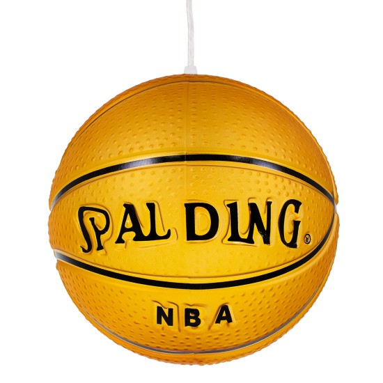 GLOBOSTAR® SPALDING NBA 00649 Παιδικό Κρεμαστό Φωτιστικό Οροφής με Ντουί 1 x E27 AC 220-240V IP20 - Πορτοκαλί & Μαύρο - Μ25 x Π25 x Υ25cm GLOBOSTAR® SPALDING NBA 00649 Παιδικό Κρεμαστό Φωτιστικό Οροφής με Ντουί 1 x E27 AC 220-240V IP20 - Πορτοκαλί & Μαύρο - Μ25 x Π25 x Υ25cm