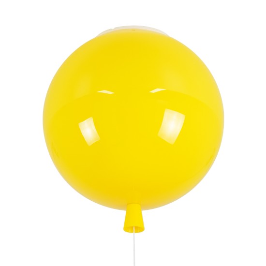 GLOBOSTAR® BALLOON 00651 Παιδικό Φωτιστικό Οροφής με Ντουί 1 x E27 AC 220-240V IP20 - Κίτρινο - Μ30 x Π30 x Υ33cm GLOBOSTAR® BALLOON 00651 Παιδικό Φωτιστικό Οροφής με Ντουί 1 x E27 AC 220-240V IP20 - Κίτρινο - Μ30 x Π30 x Υ33cm