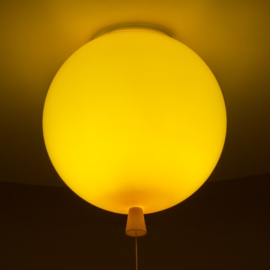 GLOBOSTAR® BALLOON 00651 Παιδικό Φωτιστικό Οροφής με Ντουί 1 x E27 AC 220-240V IP20 - Κίτρινο - Μ30 x Π30 x Υ33cm GLOBOSTAR® BALLOON 00651 Παιδικό Φωτιστικό Οροφής με Ντουί 1 x E27 AC 220-240V IP20 - Κίτρινο - Μ30 x Π30 x Υ33cm
