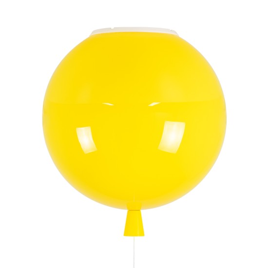 GLOBOSTAR® BALLOON 00651 Παιδικό Φωτιστικό Οροφής με Ντουί 1 x E27 AC 220-240V IP20 - Κίτρινο - Μ30 x Π30 x Υ33cm GLOBOSTAR® BALLOON 00651 Παιδικό Φωτιστικό Οροφής με Ντουί 1 x E27 AC 220-240V IP20 - Κίτρινο - Μ30 x Π30 x Υ33cm