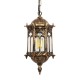 GLOBOSTAR® DARCY 00656 Vintage Κρεμαστό Φωτιστικό Οροφής με Ντουί 1 x E27 AC 220-240V IP20 - Μπρούτζινο - Μ15.5 x Π15.5 x Υ32.5cm GLOBOSTAR® DARCY 00656 Vintage Κρεμαστό Φωτιστικό Οροφής με Ντουί 1 x E27 AC 220-240V IP20 - Μπρούτζινο - Μ15.5 x Π15.5 x Υ32.5cm