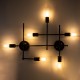 GLOBOSTAR® PIPING 00666-1 Vintage Φωτιστικό Οροφής με Ντουί 6 x E27 AC 220-240V IP20 - Μπρούτζινο - Μ66 x Π9.5 x Υ49cm GLOBOSTAR® PIPING 00666-1 Vintage Φωτιστικό Οροφής με Ντουί 6 x E27 AC 220-240V IP20 - Μπρούτζινο - Μ66 x Π9.5 x Υ49cm