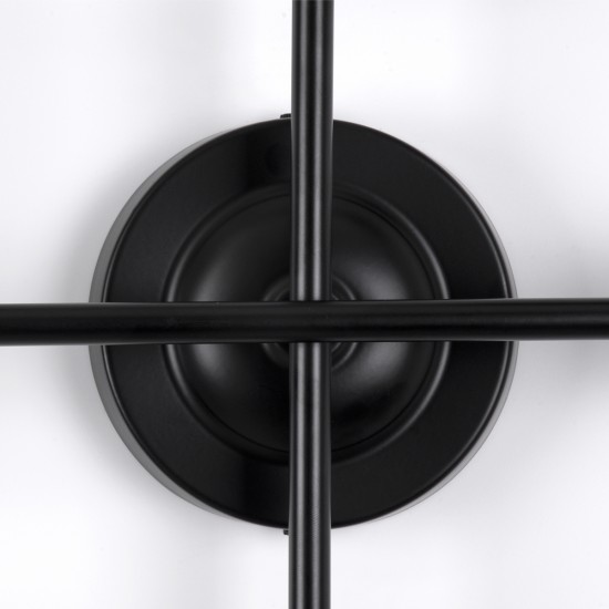 GLOBOSTAR® PIPING 00667 Vintage Φωτιστικό Τοίχου - Απλίκα με Ντουί 12 x E27 AC 220-240V IP20 - Μαύρο - Μ78.5 x Π9.5 x Υ64cm GLOBOSTAR® PIPING 00667 Vintage Φωτιστικό Τοίχου - Απλίκα με Ντουί 12 x E27 AC 220-240V IP20 - Μαύρο - Μ78.5 x Π9.5 x Υ64cm