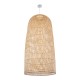GLOBOSTAR® CALERO 00670 Boho Κρεμαστό Φωτιστικό Οροφής με Ντουί 1 x E27 AC 220-240V IP20 - Μπεζ - Μ60 x Π60 x Y120cm