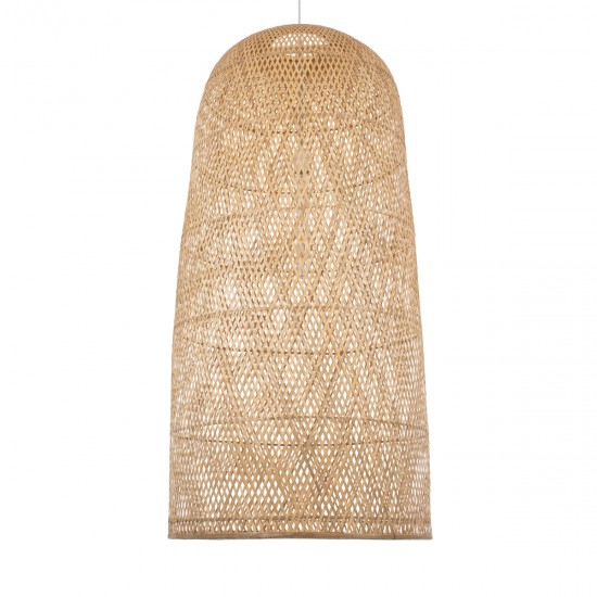 GLOBOSTAR® CALERO 00670 Boho Κρεμαστό Φωτιστικό Οροφής με Ντουί 1 x E27 AC 220-240V IP20 - Μπεζ - Μ60 x Π60 x Y120cm