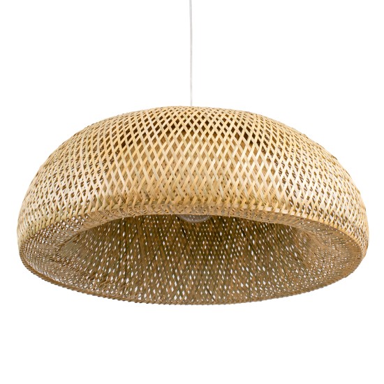 GLOBOSTAR® SAN TROPEZ 00674 Boho Κρεμαστό Φωτιστικό Οροφής με Ντουί 1 x E27 AC 220-240V IP20 - Μπεζ - Μ80 x Π80 x Y28cm GLOBOSTAR® SAN TROPEZ 00674 Boho Κρεμαστό Φωτιστικό Οροφής με Ντουί 1 x E27 AC 220-240V IP20 - Μπεζ - Μ80 x Π80 x Y28cm