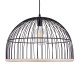 GLOBOSTAR® NEVIS 00681 Μοντέρνο Κρεμαστό Φωτιστικό Οροφής με Ντουί 1 x E27 AC 220-240V IP20 - Μαύρο & Μπεζ - Μ49 x Π49 x Υ34.5cm GLOBOSTAR® NEVIS 00681 Μοντέρνο Κρεμαστό Φωτιστικό Οροφής με Ντουί 1 x E27 AC 220-240V IP20 - Μαύρο & Μπεζ - Μ49 x Π49 x Υ34.5cm