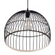 GLOBOSTAR® NEVIS 00681 Μοντέρνο Κρεμαστό Φωτιστικό Οροφής με Ντουί 1 x E27 AC 220-240V IP20 - Μαύρο & Μπεζ - Μ49 x Π49 x Υ34.5cm GLOBOSTAR® NEVIS 00681 Μοντέρνο Κρεμαστό Φωτιστικό Οροφής με Ντουί 1 x E27 AC 220-240V IP20 - Μαύρο & Μπεζ - Μ49 x Π49 x Υ34.5cm