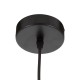 GLOBOSTAR® NEVIS 00681 Μοντέρνο Κρεμαστό Φωτιστικό Οροφής με Ντουί 1 x E27 AC 220-240V IP20 - Μαύρο & Μπεζ - Μ49 x Π49 x Υ34.5cm GLOBOSTAR® NEVIS 00681 Μοντέρνο Κρεμαστό Φωτιστικό Οροφής με Ντουί 1 x E27 AC 220-240V IP20 - Μαύρο & Μπεζ - Μ49 x Π49 x Υ34.5cm