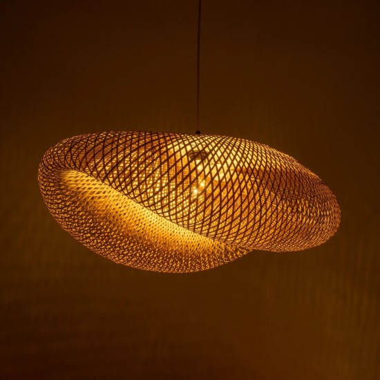 GLOBOSTAR® MEXICO 00720 Boho Κρεμαστό Φωτιστικό Οροφής με Ντουί 1 x E27 AC 220-240V IP20 - Μπεζ - Μ85 x Π55 x Υ36cm GLOBOSTAR® MEXICO 00720 Boho Κρεμαστό Φωτιστικό Οροφής με Ντουί 1 x E27 AC 220-240V IP20 - Μπεζ - Μ85 x Π55 x Υ36cm