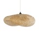 GLOBOSTAR® MEXICO 00720 Boho Κρεμαστό Φωτιστικό Οροφής με Ντουί 1 x E27 AC 220-240V IP20 - Μπεζ - Μ85 x Π55 x Υ36cm