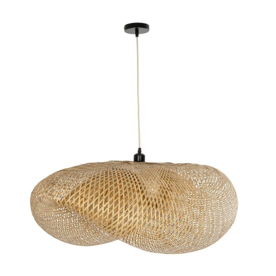 GLOBOSTAR® MEXICO 00721 Boho Κρεμαστό Φωτιστικό Οροφής με Ντουί 1 x E27 AC 220-240V IP20 - Μπεζ - Μ100 x Π80 x Υ35cm GLOBOSTAR® MEXICO 00721 Boho Κρεμαστό Φωτιστικό Οροφής με Ντουί 1 x E27 AC 220-240V IP20 - Μπεζ - Μ100 x Π80 x Υ35cm