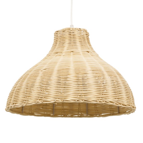 GLOBOSTAR® MAYOTTE 00724 Boho Κρεμαστό Φωτιστικό Οροφής με Ντουί 1 x E27 AC 220-240V IP20 - Μπεζ - Μ40 x Π40 x Υ28cm GLOBOSTAR® MAYOTTE 00724 Boho Κρεμαστό Φωτιστικό Οροφής με Ντουί 1 x E27 AC 220-240V IP20 - Μπεζ - Μ40 x Π40 x Υ28cm