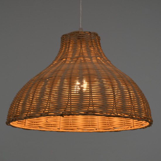 GLOBOSTAR® MAYOTTE 00724 Boho Κρεμαστό Φωτιστικό Οροφής με Ντουί 1 x E27 AC 220-240V IP20 - Μπεζ - Μ40 x Π40 x Υ28cm GLOBOSTAR® MAYOTTE 00724 Boho Κρεμαστό Φωτιστικό Οροφής με Ντουί 1 x E27 AC 220-240V IP20 - Μπεζ - Μ40 x Π40 x Υ28cm