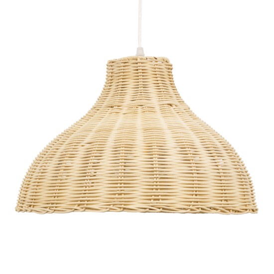GLOBOSTAR® MAYOTTE 00724 Boho Κρεμαστό Φωτιστικό Οροφής με Ντουί 1 x E27 AC 220-240V IP20 - Μπεζ - Μ40 x Π40 x Υ28cm GLOBOSTAR® MAYOTTE 00724 Boho Κρεμαστό Φωτιστικό Οροφής με Ντουί 1 x E27 AC 220-240V IP20 - Μπεζ - Μ40 x Π40 x Υ28cm